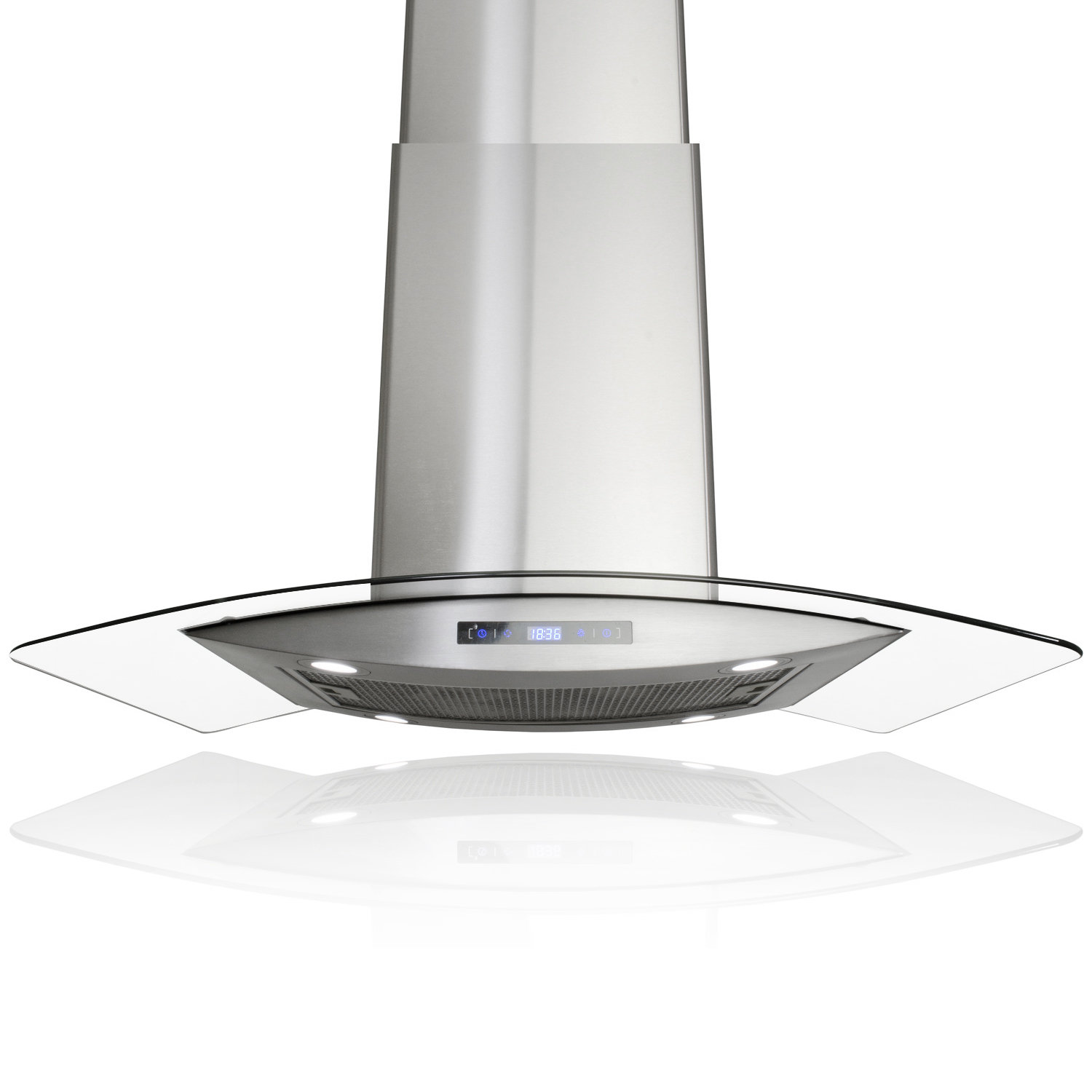 AKDY 36" 400 CFM Convertible Island Range Hood & Reviews Wayfair